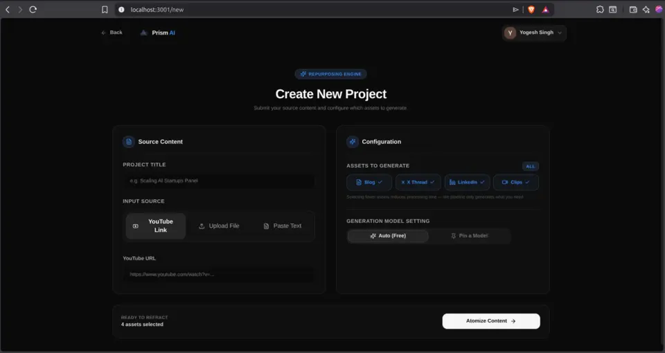 Prism AI screenshot 2